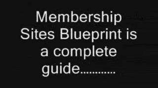 Membership Sites Blueprint Review - Business Review Center