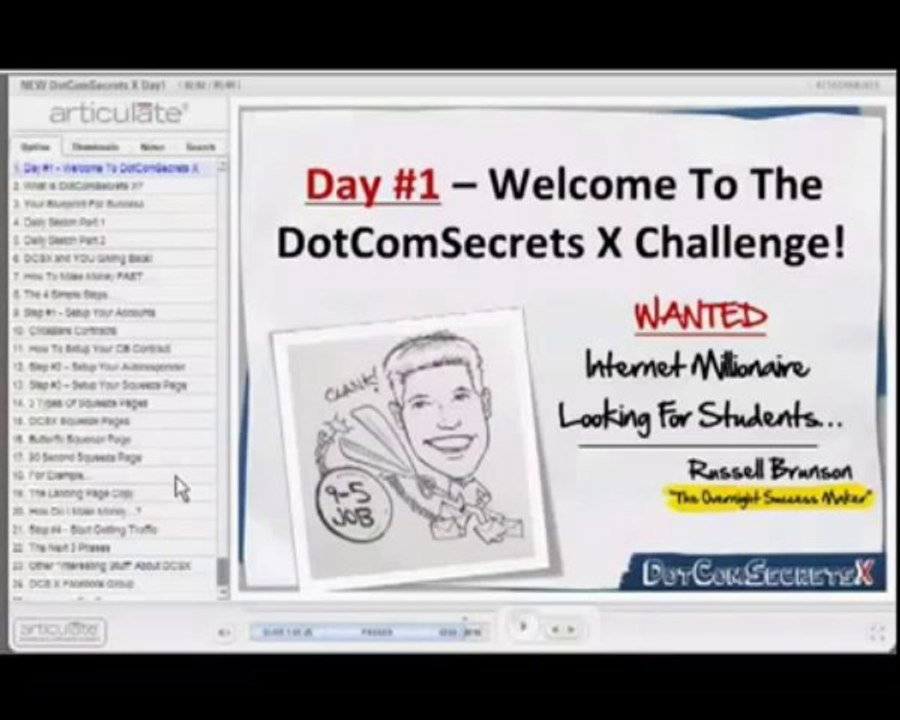 Dot Com Secrets X Review   Day 01 video   Make Money Online