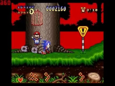Sonic SNES - Gameplay