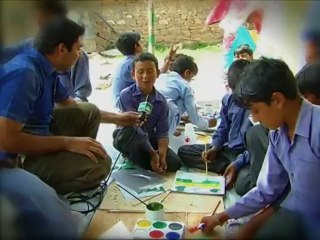 IDP KIDS's Story telling through Art by US Embassy.