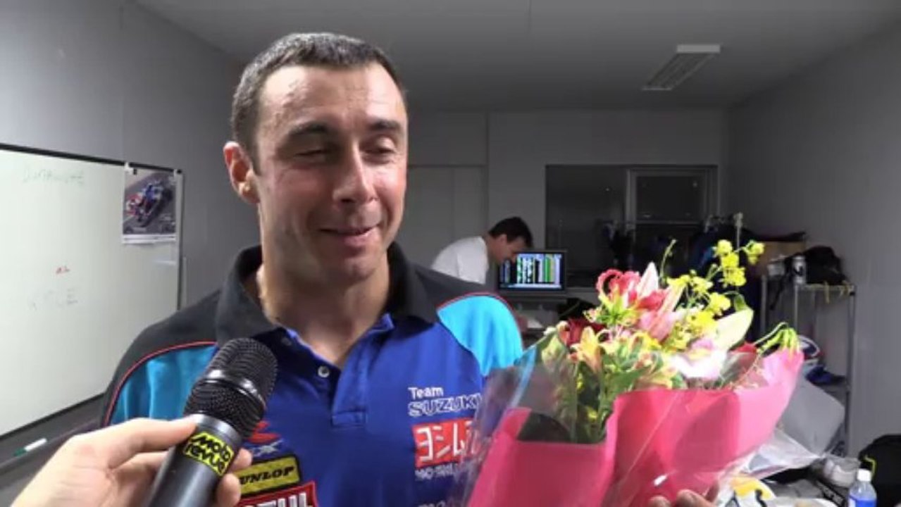 Suzuka 2013 : ITW fin de course Vincent Philippe