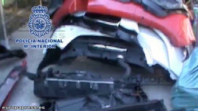 Detenidos por robar 74 coches