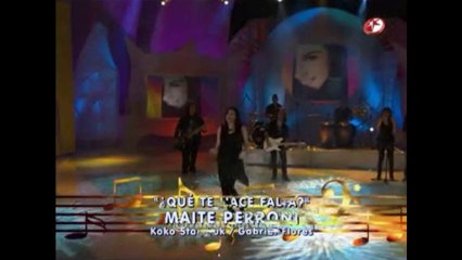 Maite Perroni (@maiteoficial) "Que te hace falta" || En Familia con Chabelo