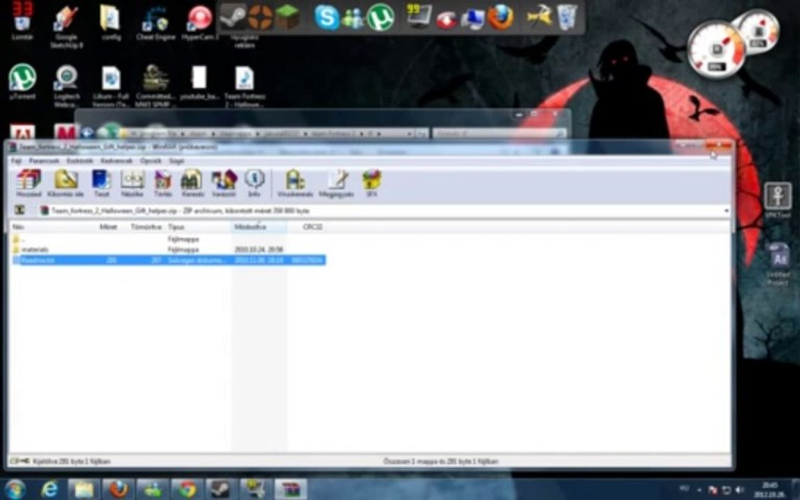 Team Fortress 2 Halloween gift hack