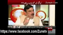 Sheikh Rasheed Blasting Nawaz Sharif and Hamid Mir Must Watch