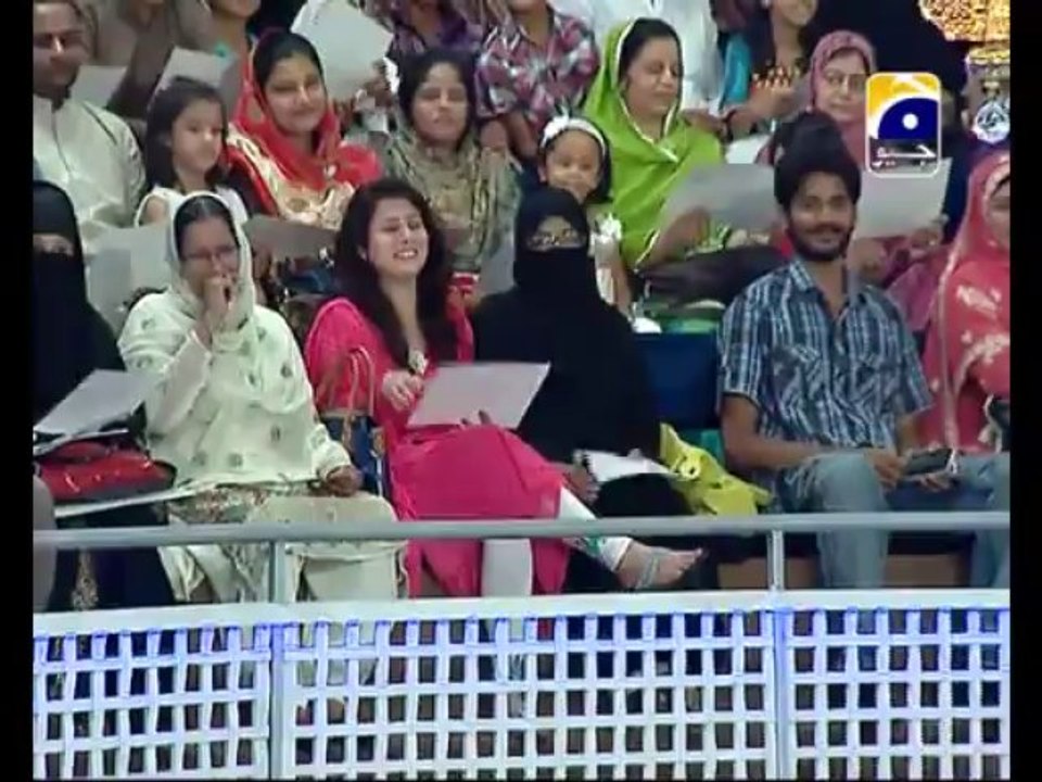 18th iftar Charind Parind Part 1 in Amaan Ramazan with Aamir Liaquat 1434h 28-7-2013 -002