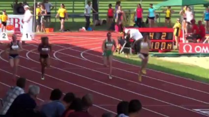 CS 2013 - 100m Femmes - Série 3