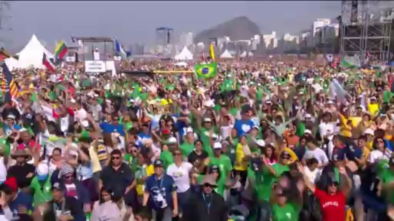 Católicos unidos em 'flashmob'