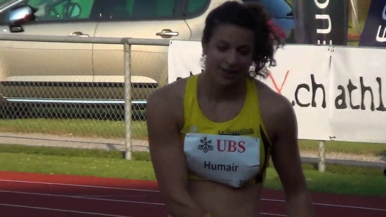 CS 2013 - 100m Femmes - Demi-finale 1