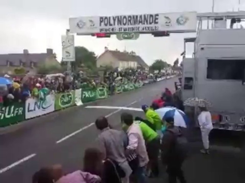 Arrivée Polynormande 2013