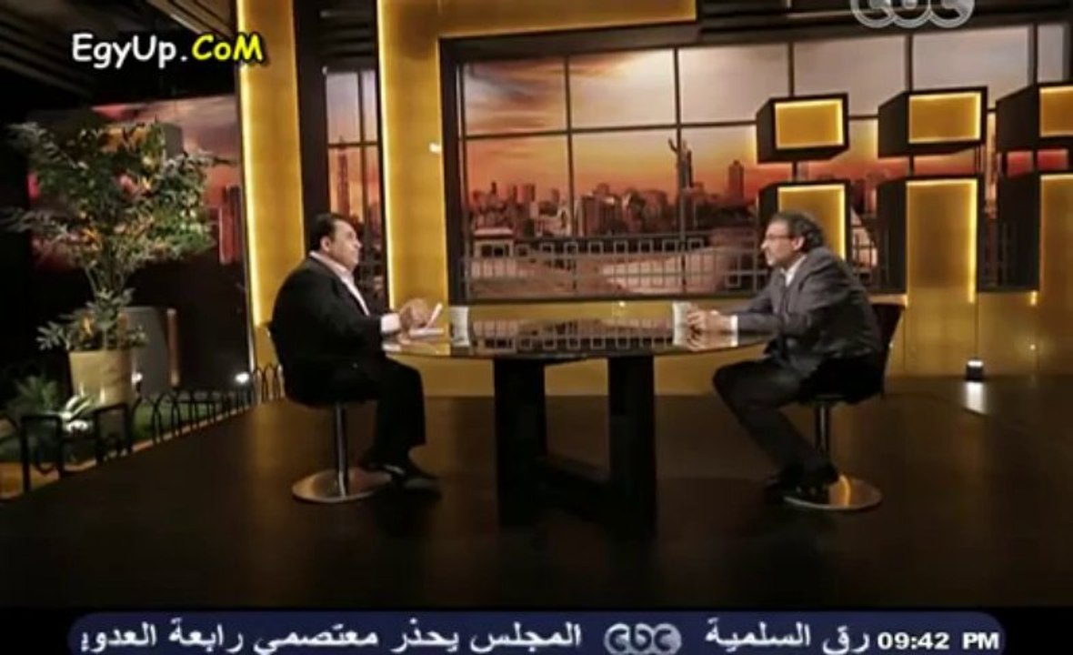 الحلقة 19 .. المخرج الجرئ خالد يوسف فى برنامج جر شكل للاعلامى محمد على خير - رمضان 2013 ..