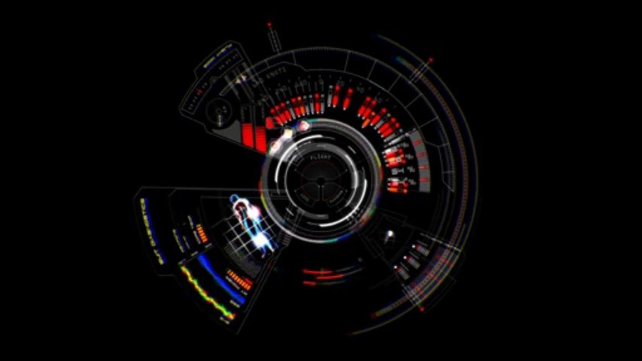Iron Man Gadget Interface GPS combat mode