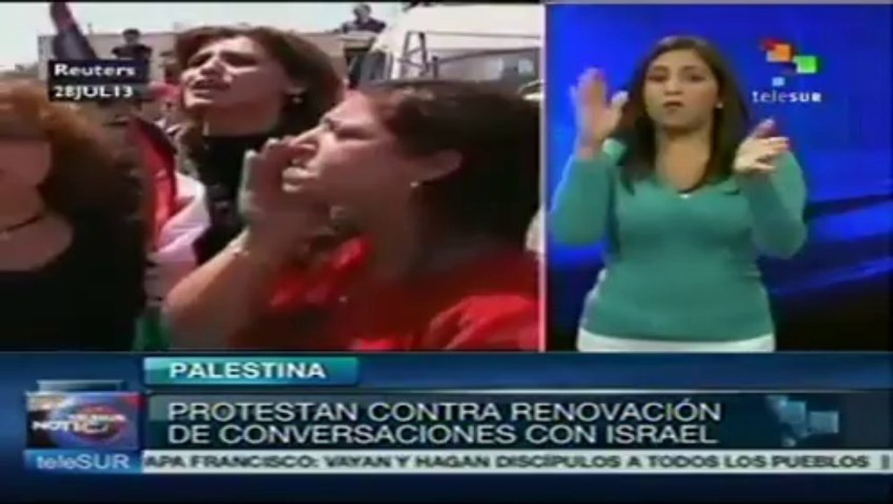 Rechazan palestinos posible renovación de conversaciones con Israel