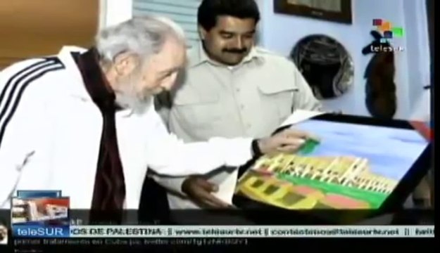 Fidel recibió a Nicolás Maduro en La Habana