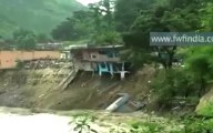 uttarakhand heavy rainfall & flood house collapse