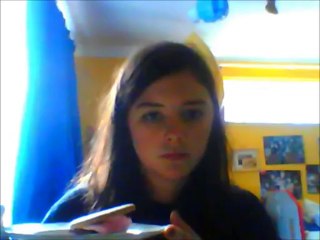 British girl tries American food