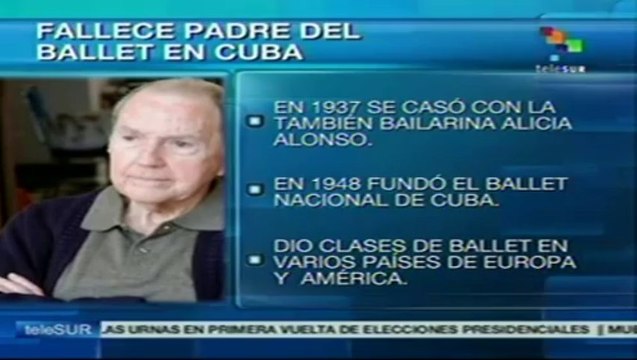 Muere Fernando Alonso, padre del ballet cubano