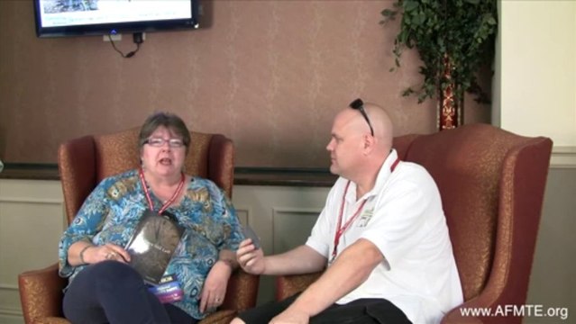 Laura Allen at the 2013 Alliance for Massage Therapy Education Conference