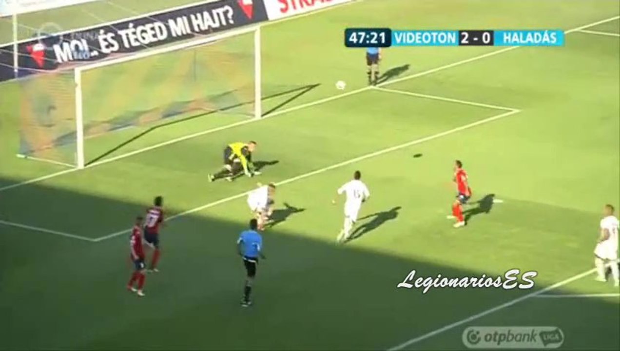 Arturo Alvarez  Videoton FC 2-0 Haladás -  ( Resumen ) OTP Bank Liga de Hungria