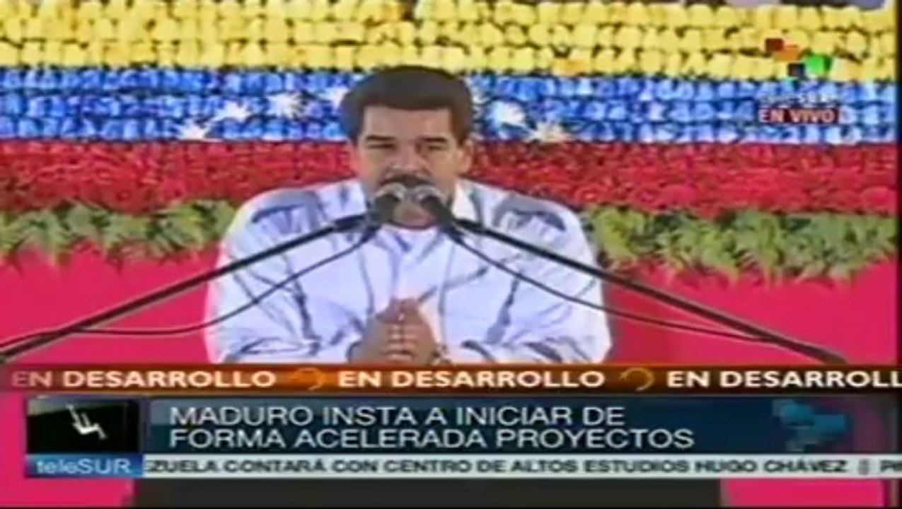 Incrementará presidente Nicolás Maduro la seguridad en Venezuela