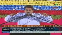 El corrupto es antichavista y anti bolivariano: pdte. Maduro