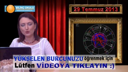 TERAZİ Burç Yorumu 29 Temmuz 2013