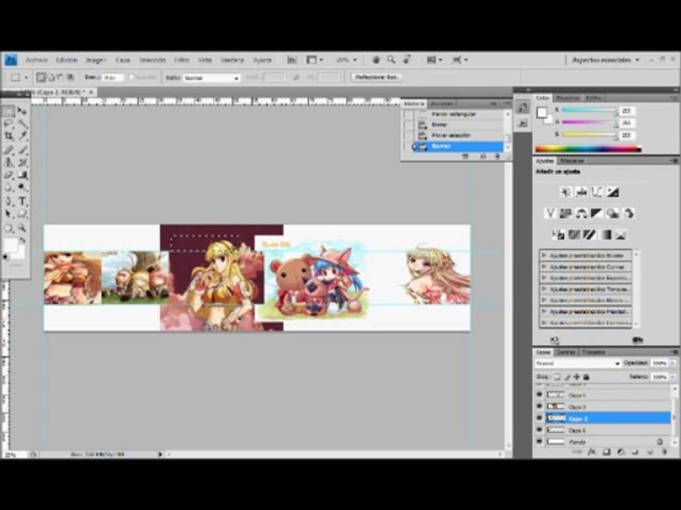 Tutorial Photoshop CS Como realizar una Tira