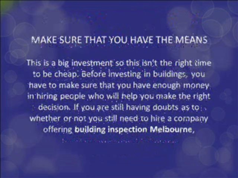 Importance of Building Inspection in Melbourne