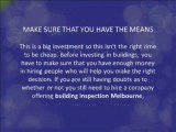 Importance of Building Inspection in Melbourne
