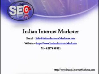 Download Video: Seo In India Search Engine Optimization Company Part II By IIM Seo Services India