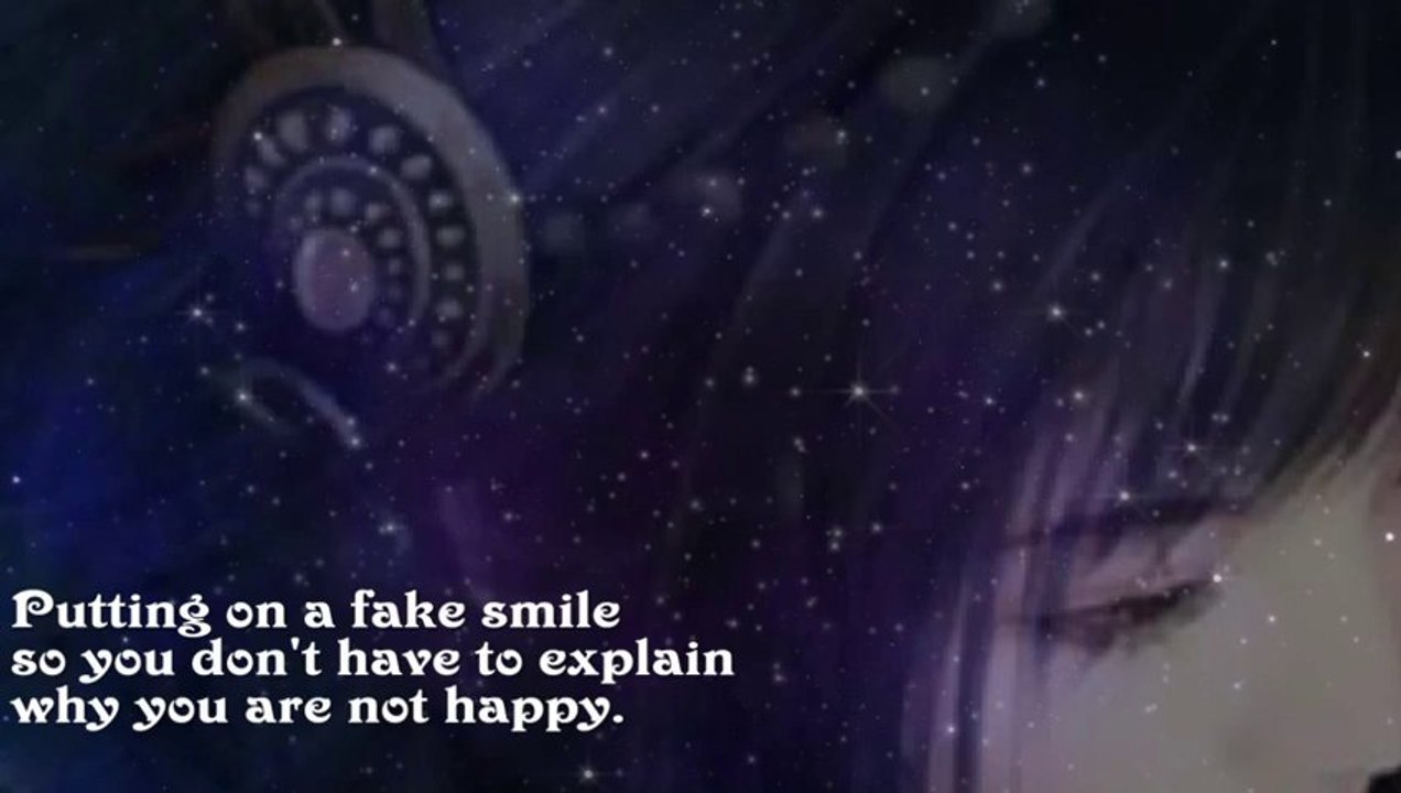 Putting On A Fake Smile