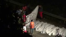 عشرات القتلى اثر سقوط حافلة من على جسر في ايطاليا