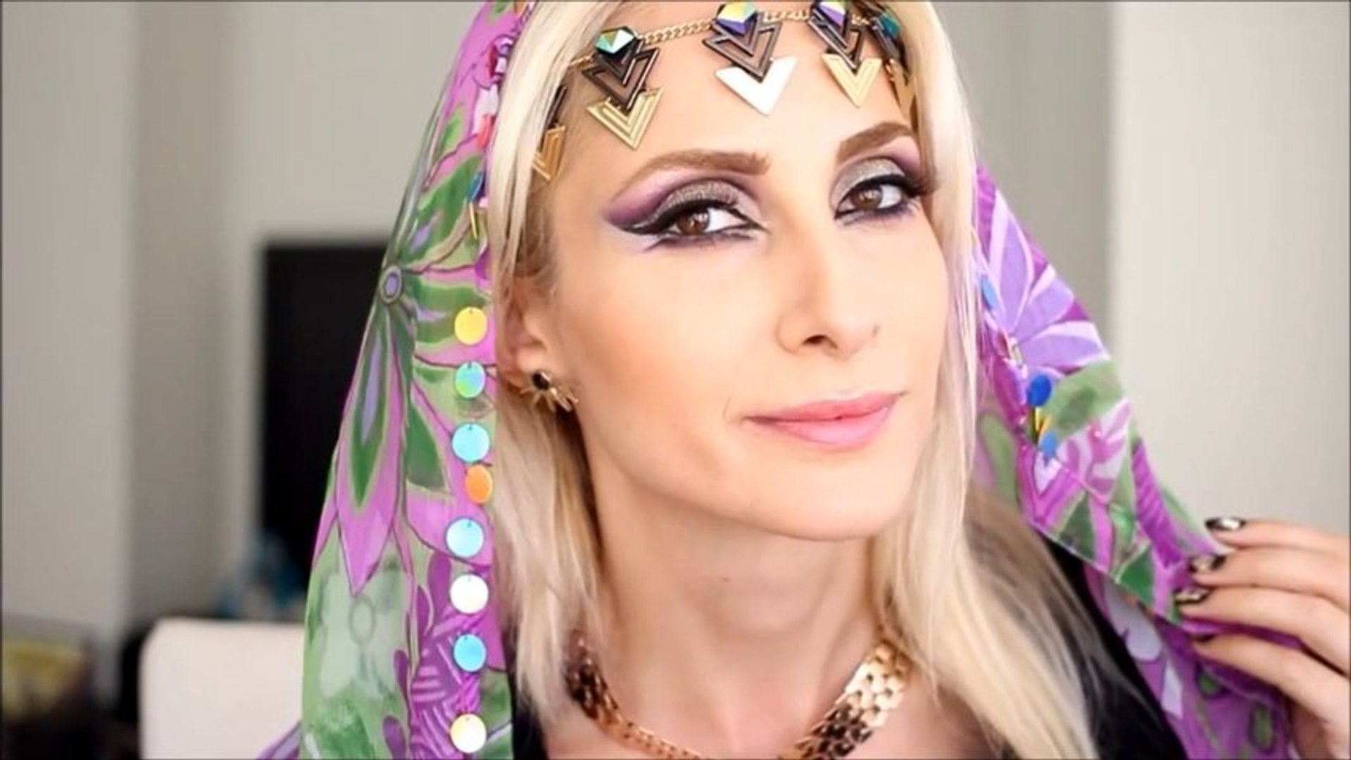 Egzotik Hint Makyajı "Exotic Arabic Make Up" - Dailymotion Video