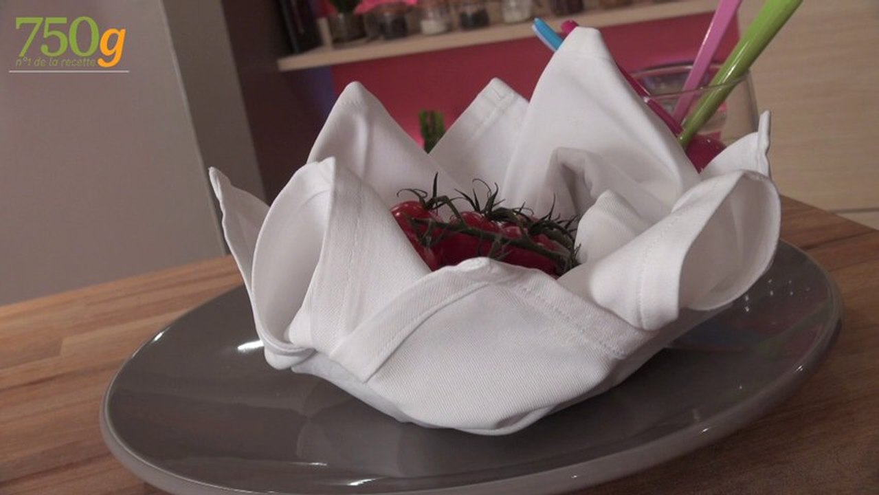 Pliage de serviette en forme de nénuphar - 750 Grammes