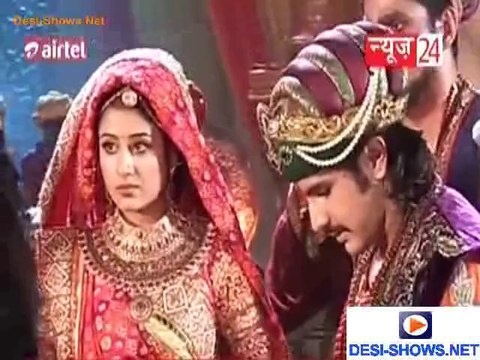 Akbar Ke Sar Saja Shaadi Ka Sehra!! - Jodha Akbar - 29th July 2013