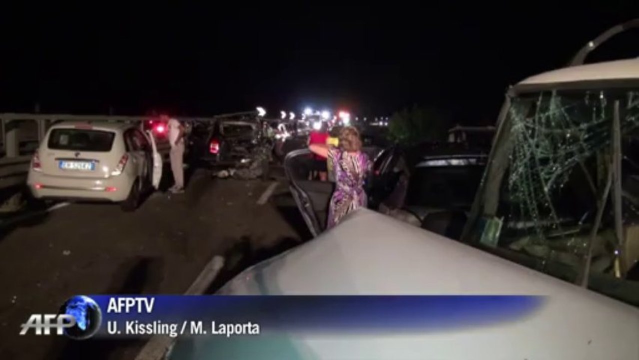 Dutzende Tote bei schwerem Busunglück in Italien