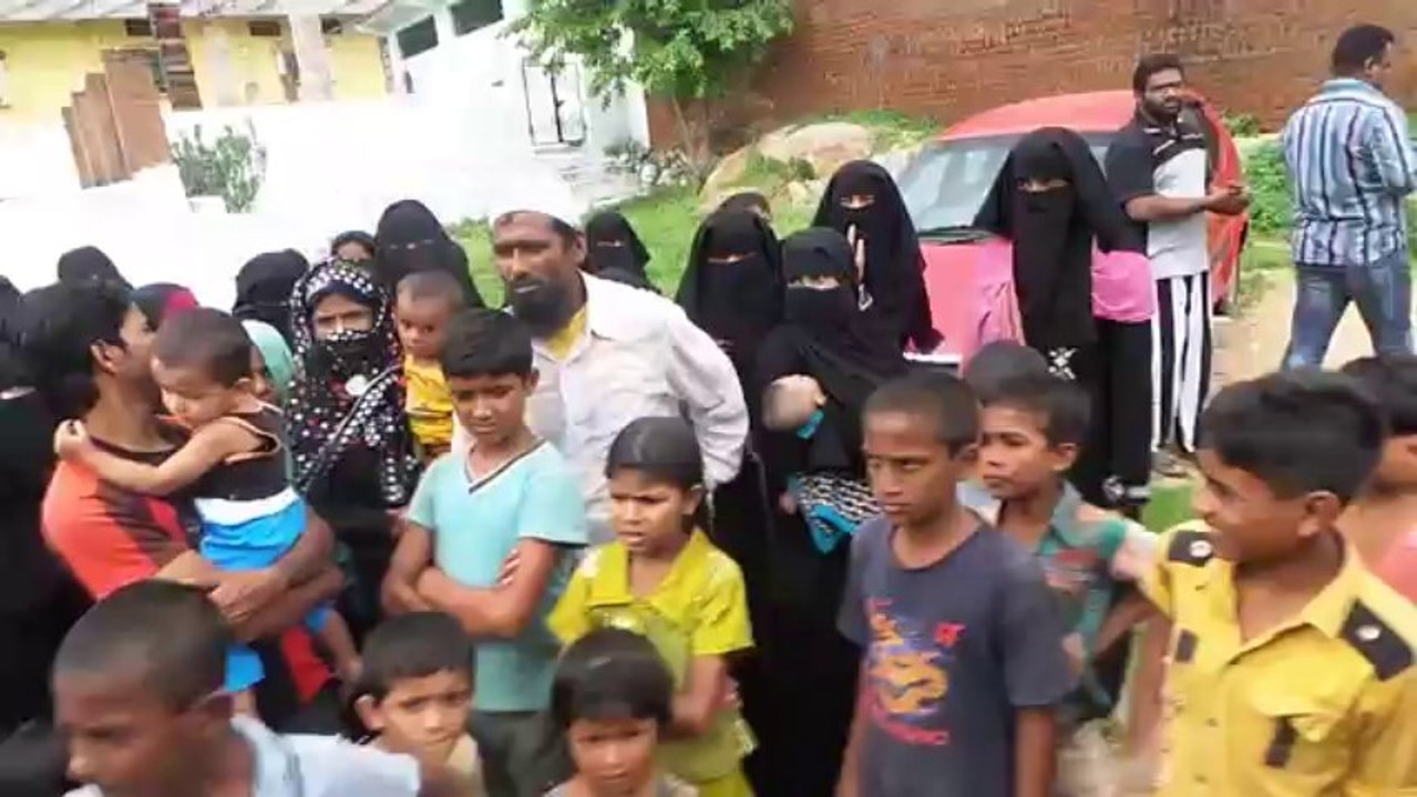 الهند - حيدر أباد - نداء من الروهينجا المسلمين من بورما للحصول على مساعدة  -   India - Hider Abad -  Appeal of Rhohinga Muslims of Burma for help