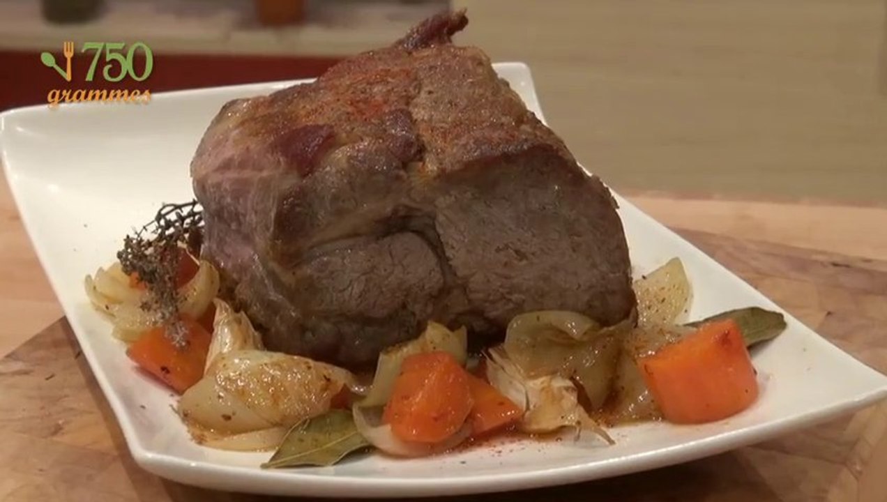 Recette de Rôti de porc - 750 Grammes