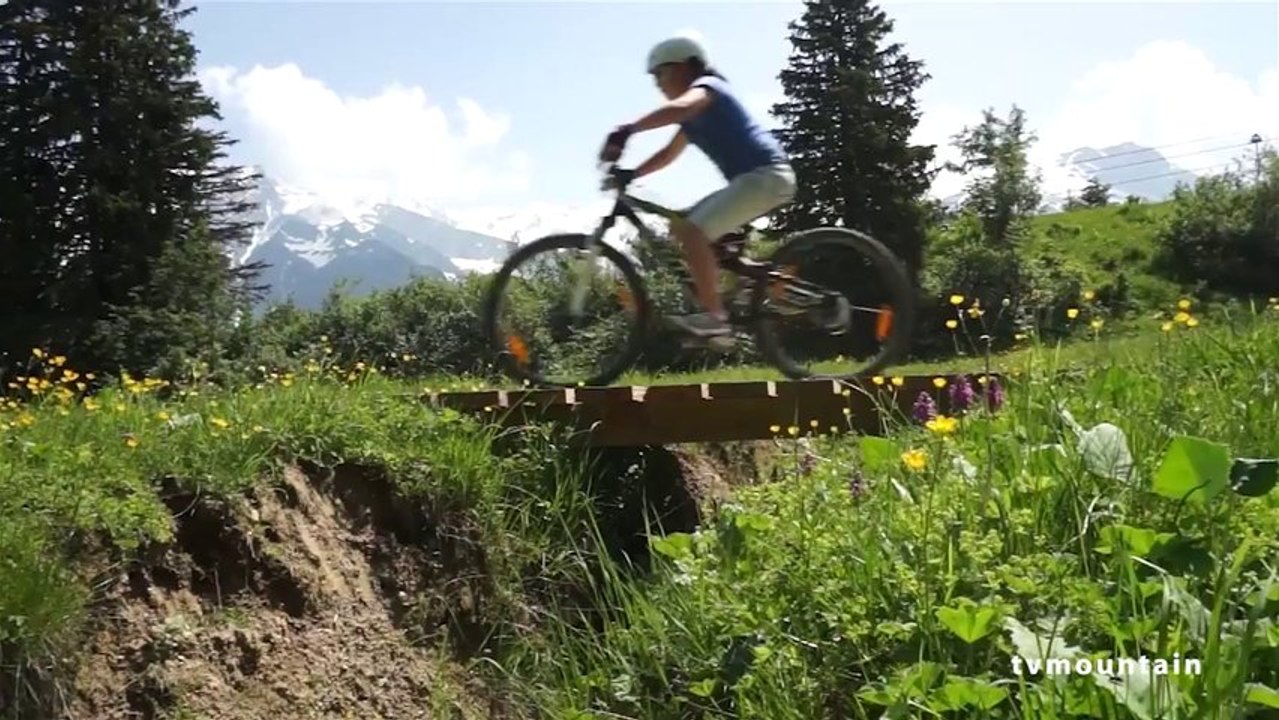 Les Clarines : un parcours VTT aux Contamines pour tous