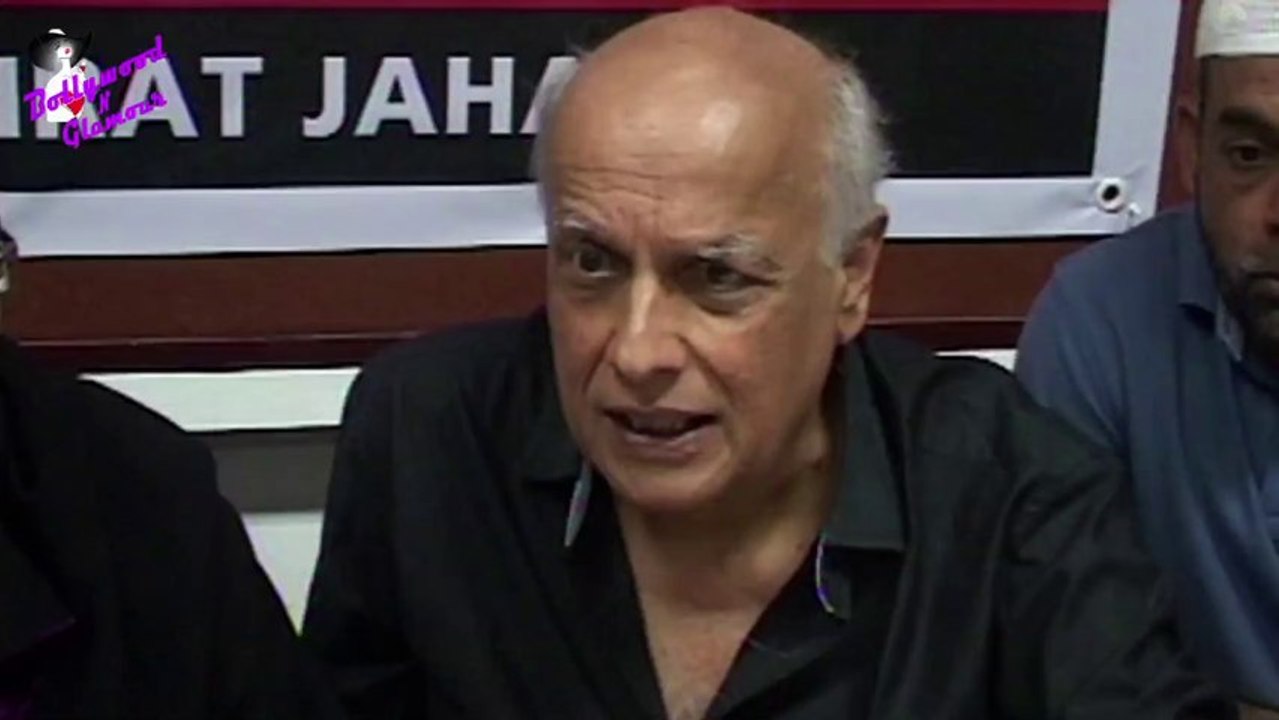 Mahesh Bhatt at press meet regarding legal issues of Ishrat Jehan case