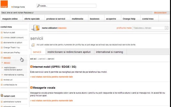 contul tau Orange: cum iti activezi roaming-ul