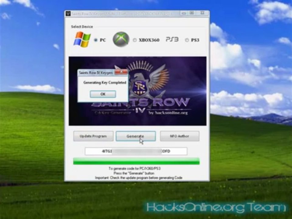 Saints Row 4 - IV Keygen + Crack Game  ( PC & XBO360 & PS3 )