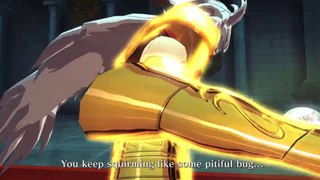 Saint Seiya Brave Soldiers sur PS3 : Présentation des chevaliers d'or plus Hadès et Poseidon