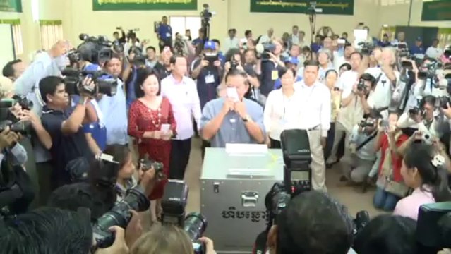 Cambodian opposition rejects Hun Sen election win