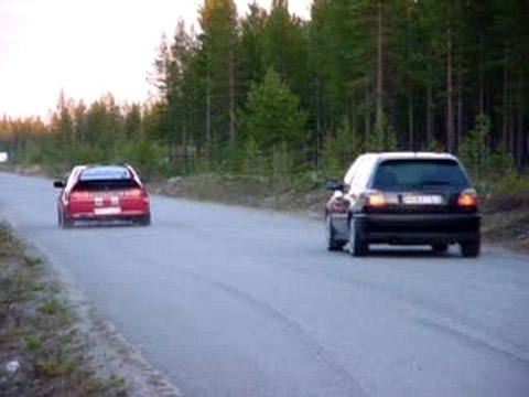 VR6 GTI vs B16 CRX Turbo
