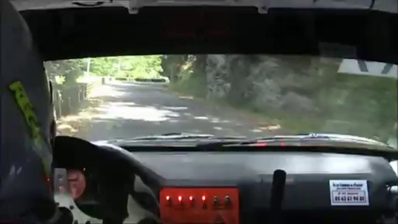 RALLYE MONTAGNE NOIRE 2013 ES 4 LA TOURETTE REMI JULIEN