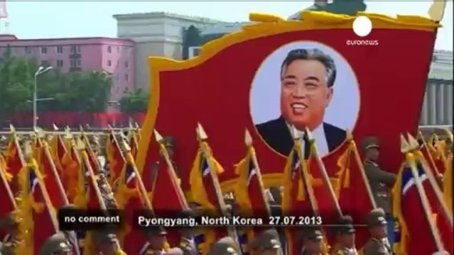 Military parade in Pyongyang to mark 60th... - no comment