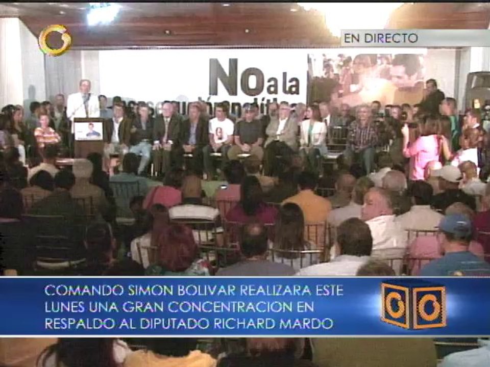 Gaviria: violar la inmunidad parlamentaria de Richard Mardo es hacer añicos la AN