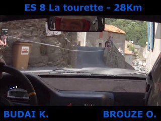 ES8 La Tourette BUDAI-BROUZE Rallye de la Montagne Noire 2013