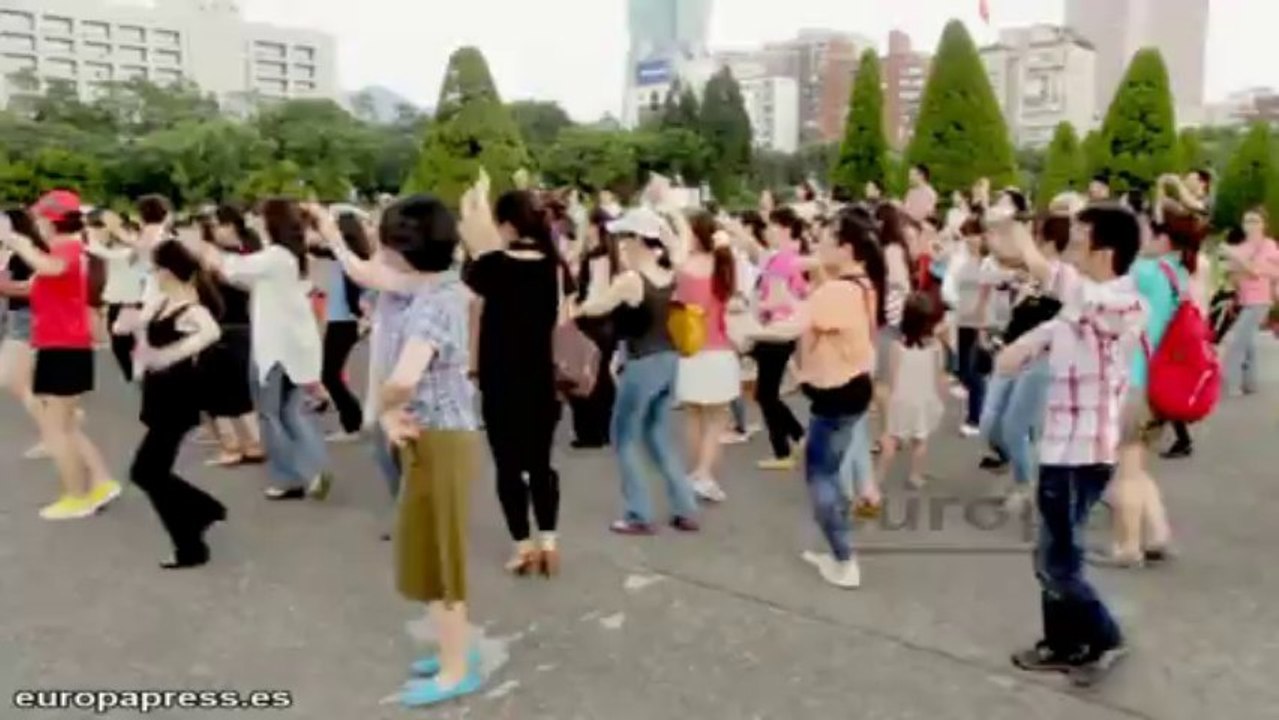 El flamenco se viste de 'flashmob' en Taiwan